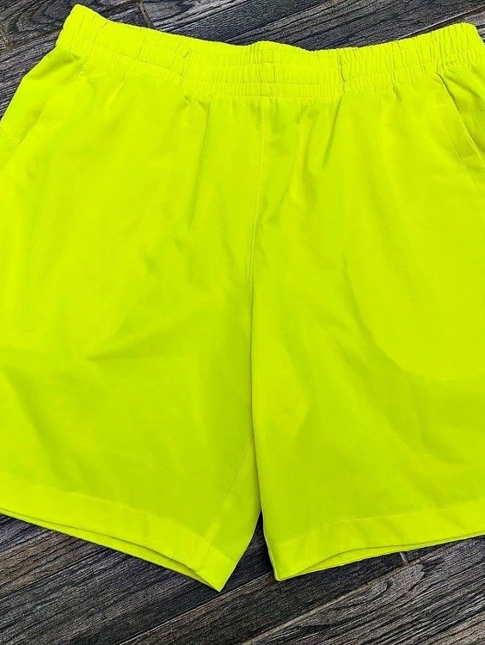 Under Armour Project Rock Woven Shorts Athletic Shorts Green XL